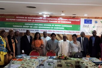 Participants at the training