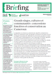 Grands singes, cultures et communautés : concessions foncières et conservation au Cameroun